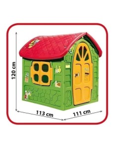Casuta de joaca mare pentru copii, Dohany, Verde 2