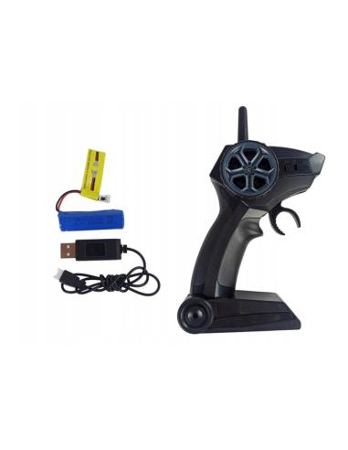 Barca RC sport cu motor si telecomanda, pentru copii, LeanToys, 9263