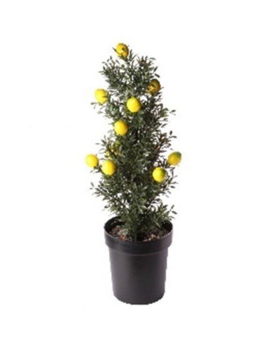 Planta decorativa artificiala, ghiveci cu fructe, 60 cm, GLN 251M