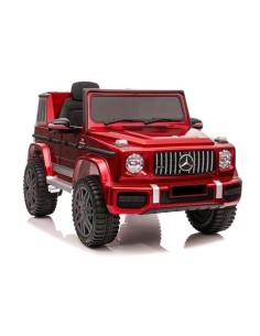Masina electrica pentru copii, Mercedes G Class, G63, 2 motoare, LeanToys, 7474, rosu