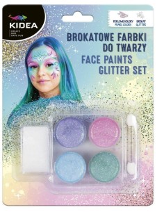 Acuarele frumoase pentru fata, Kidea, 4 culori