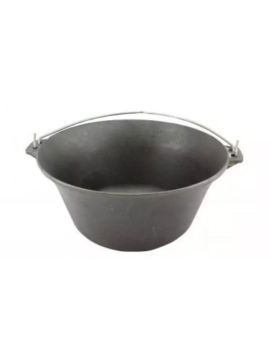 Ceaun din fonta, 10.8 L, negru