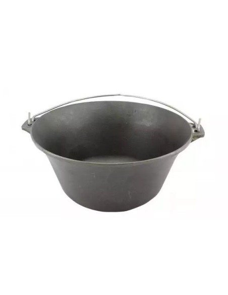 Ceaun din fonta, 10.8 L, negru