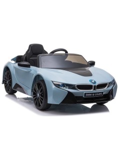 Masinuta electrica pentru copii, BMW I8, cu telecomanda, 2 motoare, greutate maxima 30 kg, 5161