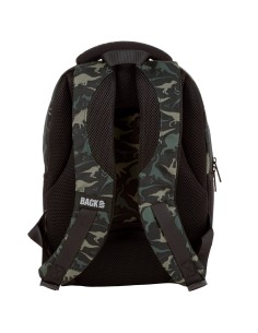 Ghiozdan ergonomic de copii pentru scoala, BackUP, 4 compartimente, model Dinozauri PLB4P113 2