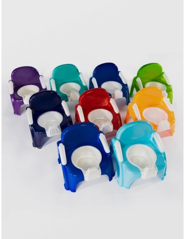 Olita scaunel cu spatar, pentru Copii, din plastic, STERK, 30x12 cm, diverse culori