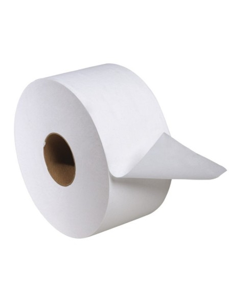 Set 12 role hartie igienica alba, Mini Jumbo, 2 straturi, 300 gr/rola