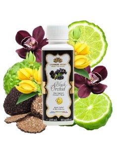 Parfum de rufe albe si color, 200 ml, 40 spalari, Cashmere Aroma, Black Orchid