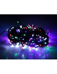 Instalatie de Craciun liniara, albastra, 10 m, 100 leduri, 6039M