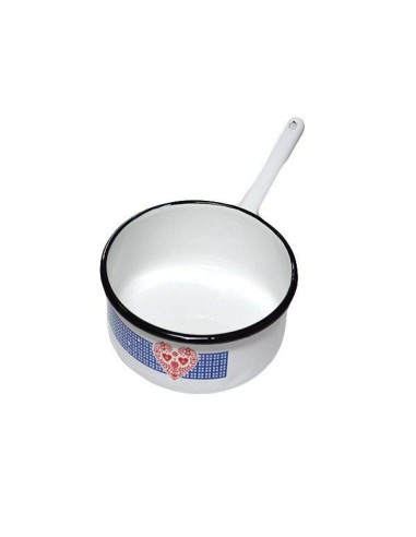 Cratita emailata, decotara cu coada ,semiadanca, 20 cm