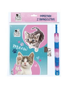 Jurnal copii, Cleo&Frank, 22 x 16.5 cm, Multicolor, PKBCF37