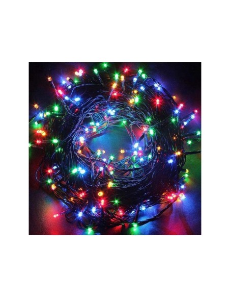 Instalatie de Craciun liniara, multicolor, 50m, 500 leduri, 6042M