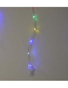 Instalatie de Craciun, perdea BRADUTI, alb rece, 120 led, 3X1 M, 9061W