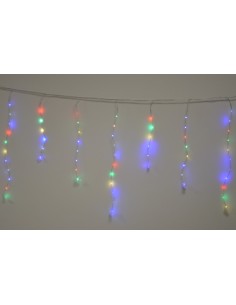 Instalatie de Craciun, perdea BRADUTI, alb rece, 120 led, 3X1 M, 9061W 2