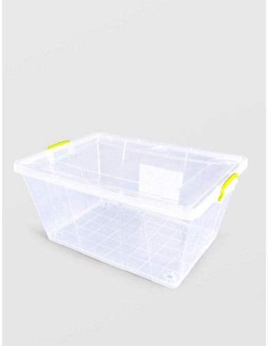 Cutie depozitare cu roti, STERK, 58 Litri, 67X47X30 cm