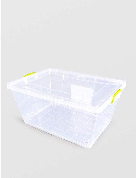 Cutie depozitare cu roti, STERK, 58 Litri, 67X47X30 cm