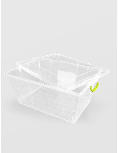 Cutie depozitare cu roti, STERK, 58 Litri, 67X47X30 cm