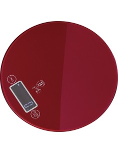 Cantar de bucatarie 5 kg metalic burgundy Berlinger Haus, BH/9426