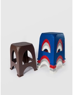 TABURET RATAN STERK 38.5 X 45 CM 2