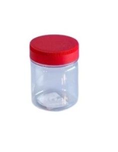Pet borcan din plastic 250 ml + capac