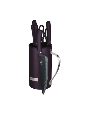 Set cutite, 7 piese, Purple Eclipse Collection, BerlingerHaus, BH/2584