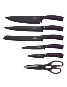 Set cutite, 7 piese, Purple Eclipse Collection, BerlingerHaus, BH/2584 2