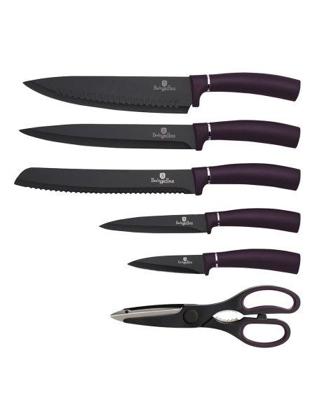 Set cutite, 7 piese, Purple Eclipse Collection, BerlingerHaus, BH/2584