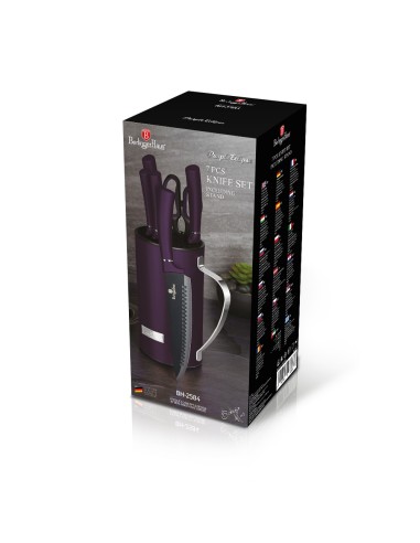 Set cutite, 7 piese, Purple Eclipse Collection, BerlingerHaus, BH/2584