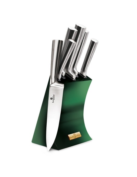 Set cutite, 6 piese, Berlinger Haus, Emerald Collection, BH/2448, verde