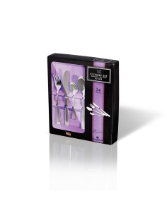 Set de tacamuri, 24 de bucati, Blaumann, Otel Inoxidabil, BL/3198 2