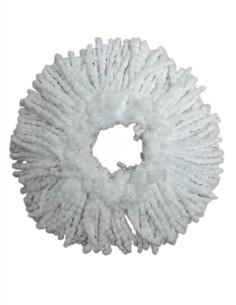Rezerva microfibra mop,rotativ,alb 2