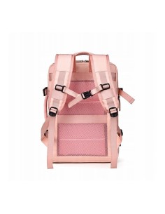 Rucsac roz de calatorie, impermeabil, bagaj de mana laptop si zboruri avioane, USB, JollyMag, PL178 2
