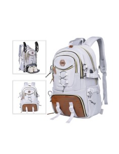 Rucsac gri de calatorie, impermeabil, bagaj de mana zboruri avioane, 52x34x19 cm, JollyMag, PL181