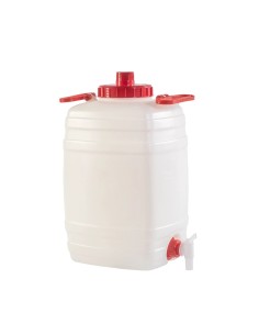 Bidon din plastic cu robinet, 50 litri, 40x36x56 cm, JollyMag, ICS5066